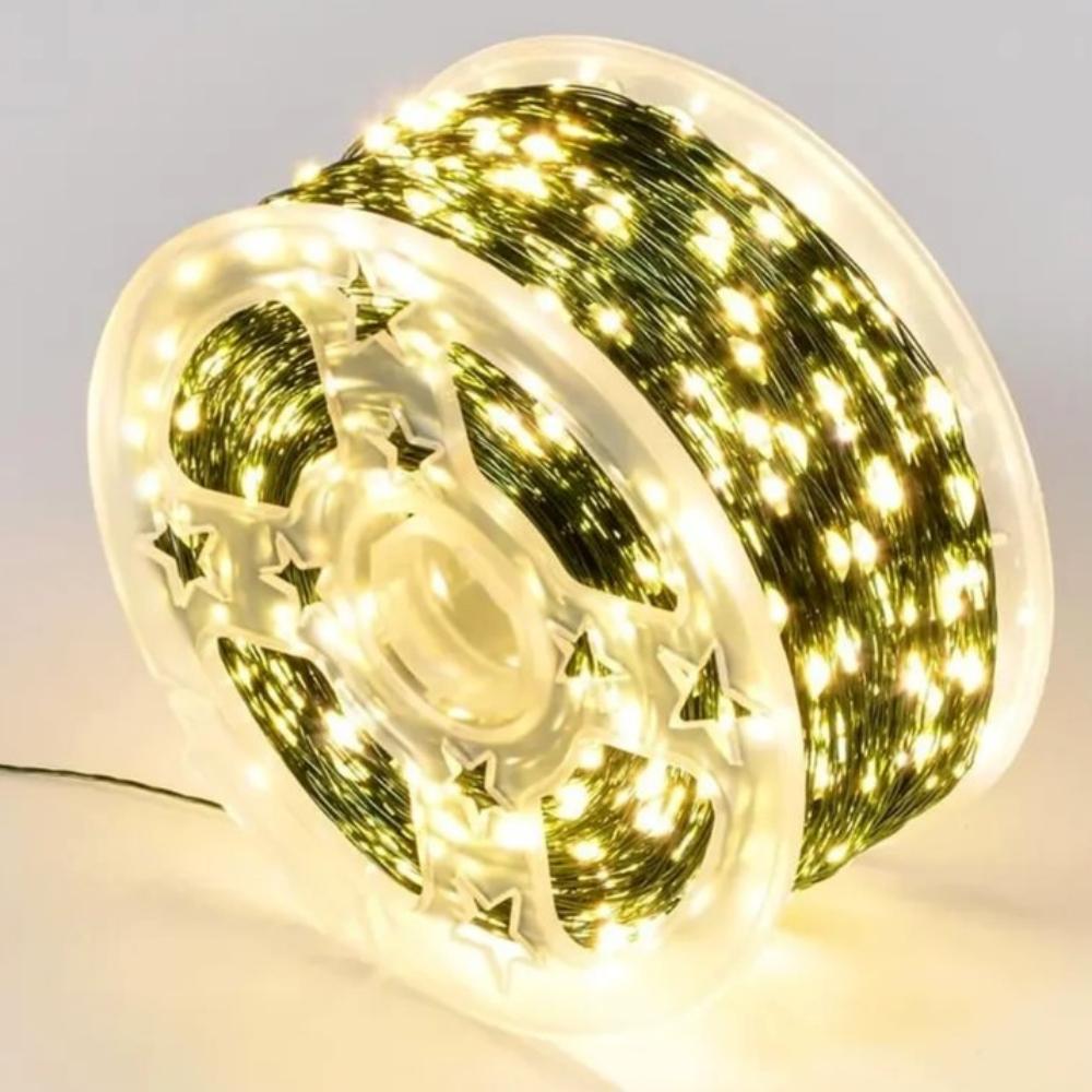 Гирлянда Феерия 1000 LED от сети 25 м Желтый (9133-039) Гирлянда Феерия 1000 LED от сети 25 м Желтый (9133-039)