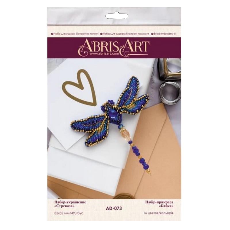 Набір для вишивання бісером Abris Art Бабка AD-073 (AD-073) Набір для вишивання бісером Abris Art Бабка AD-073 (AD-073)
