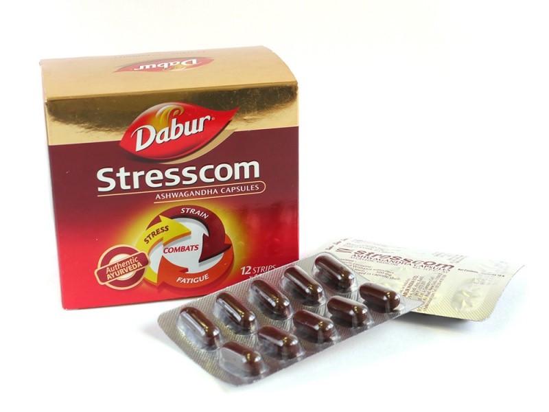 Средство от стресса Stresscom Dabur 120 капсул