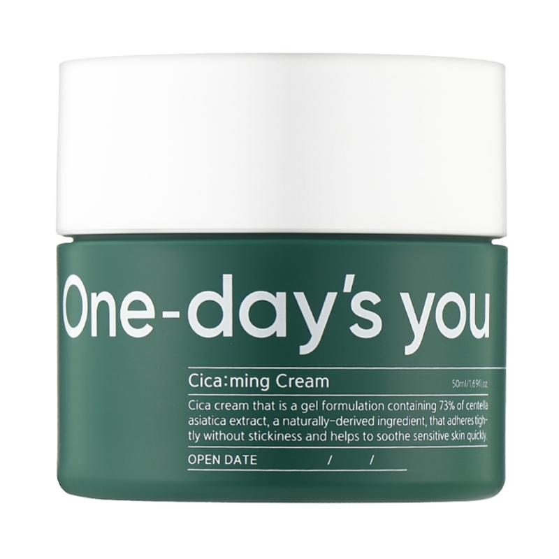 Крем для лица успокаивающий One-day's You Cica:ming Cream 50 мл (8809452672030)