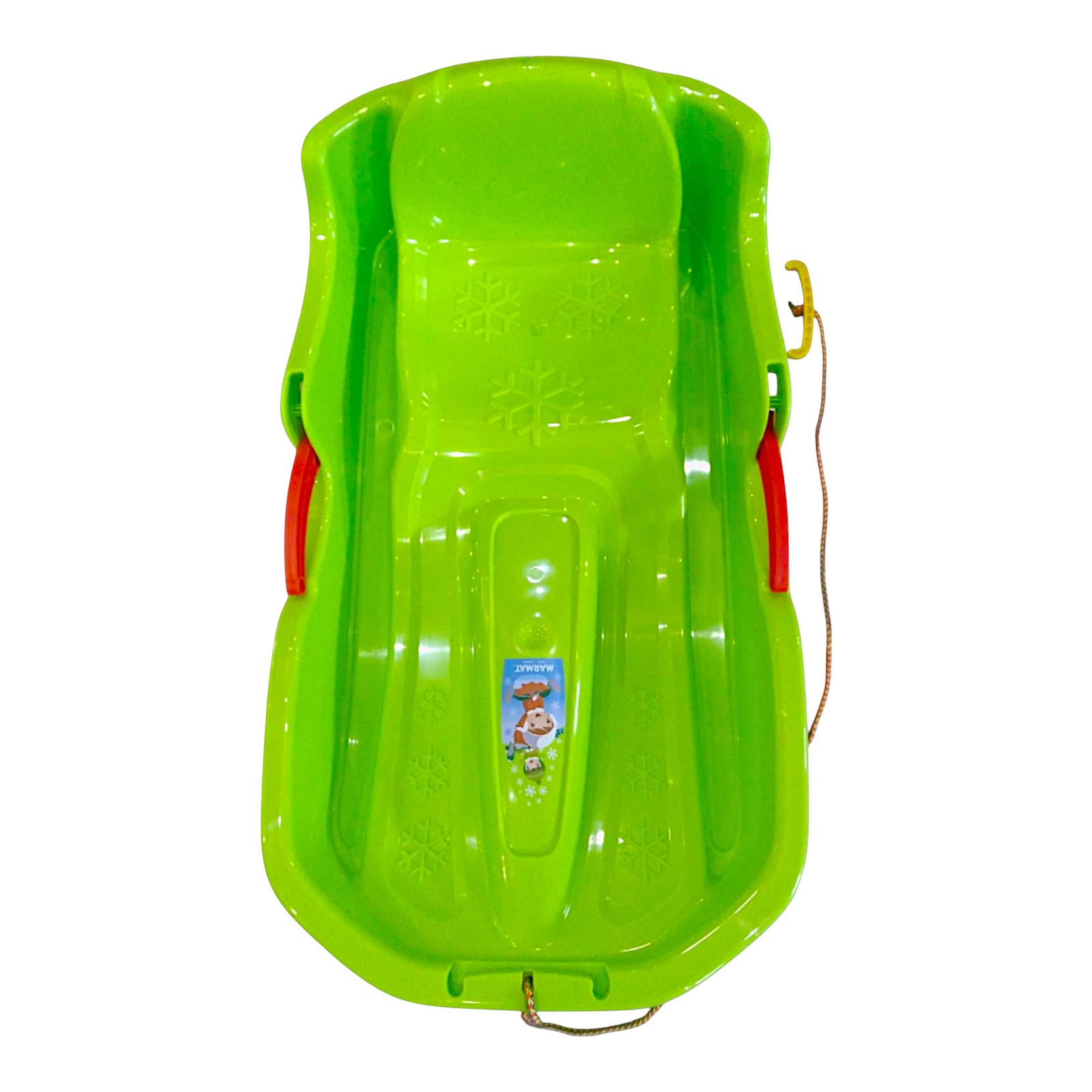 Санки дитячі з гальмами Marmat Speed Bob Зелений (11139) - фото 2 Санки дитячі з гальмами Marmat Speed Bob Зелений (11139) - фото 2