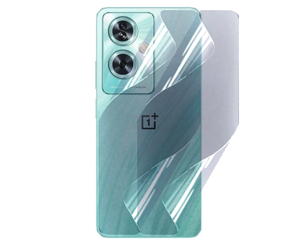 Противоударная гидрогелевая пленка Hydrogel Film для Oneplus Nord N30 SE на заднюю панель, Transparent