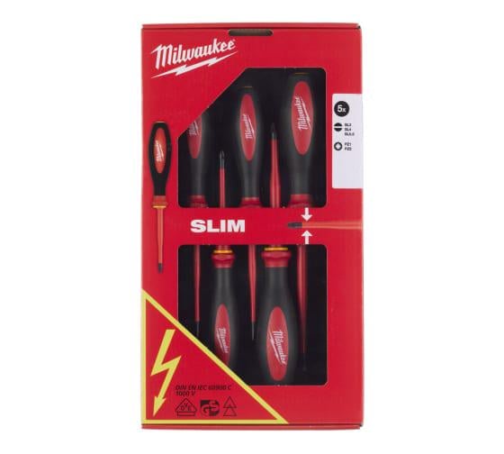 Набір ізольованих тонких викруток Milwaukee VDE (4932471452)