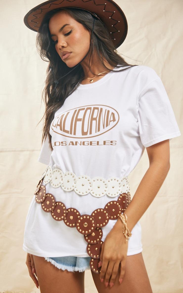 Ремень Pretty Little Thing CNE2557 S/M White (6059782241488)