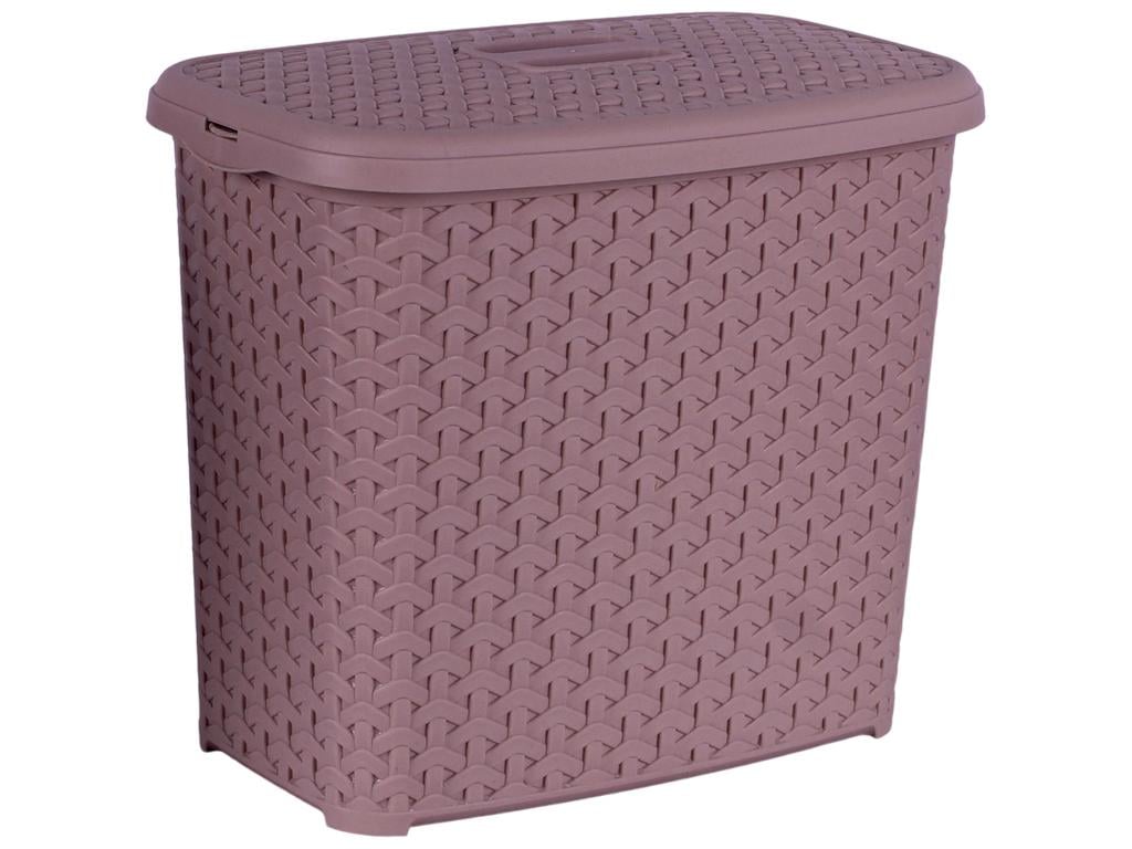 Корзина с крышкой Diomedea 6 л Темно-пудровый (MDI-K7-803)