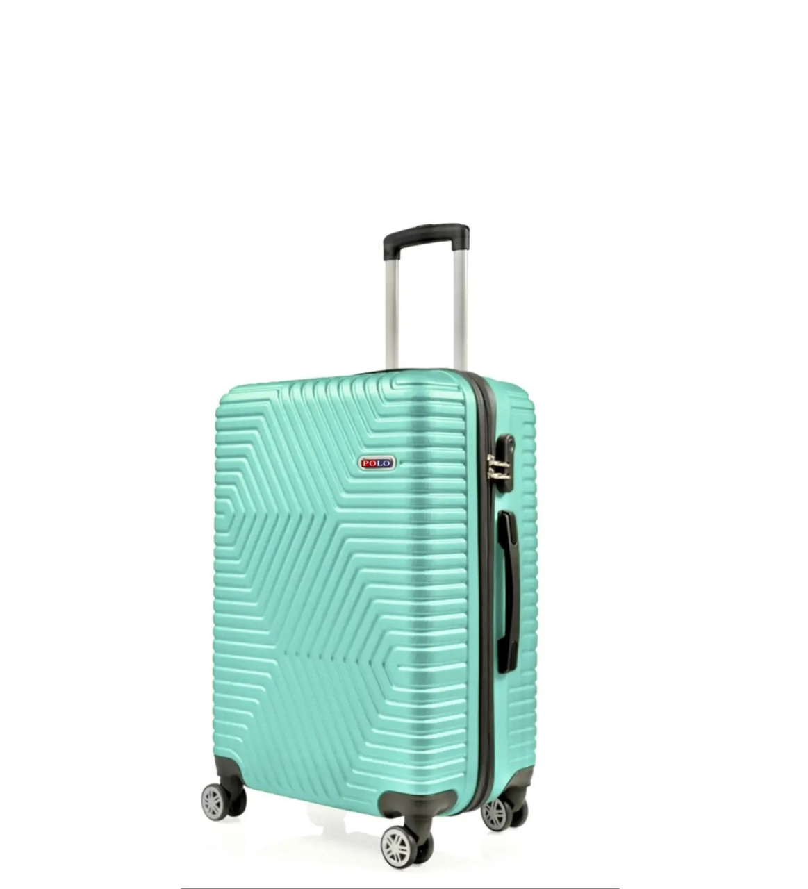 Чемодан Polo ПК011-М поликарбонат на 4-х двойных колесах средний М 70 л Мятный - фото 1 Чемодан Polo ПК011-М поликарбонат на 4-х двойных колесах средний М 70 л Мятный - фото 1