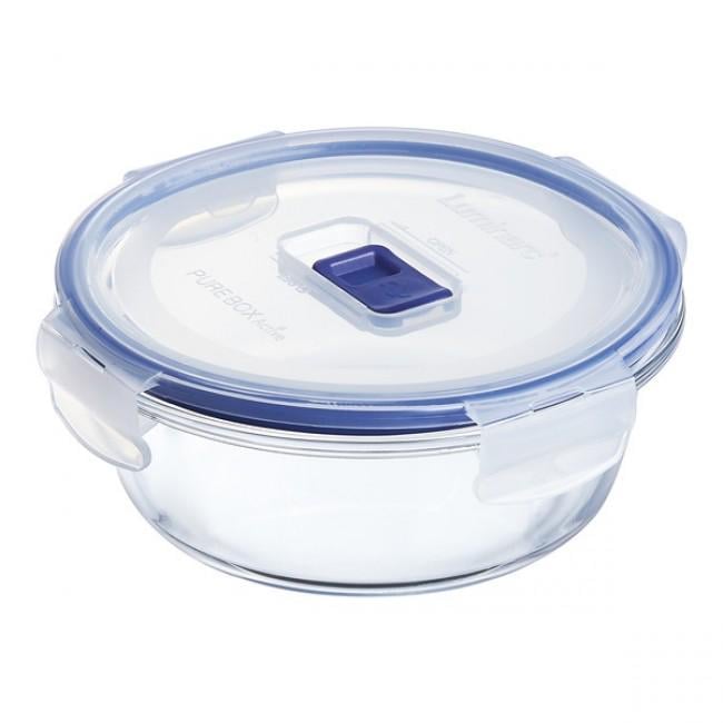 Контейнер харчовий скляний Luminarc Pure Box Active круглий 0,67 л (P3554)