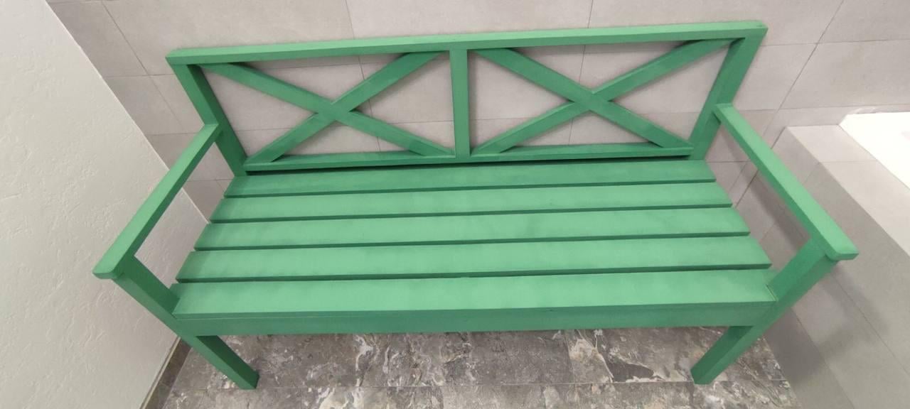 Скамейка садовая из натурального дерева (2609150654) - фото 4 Скамейка садовая из натурального дерева (2609150654) - фото 4