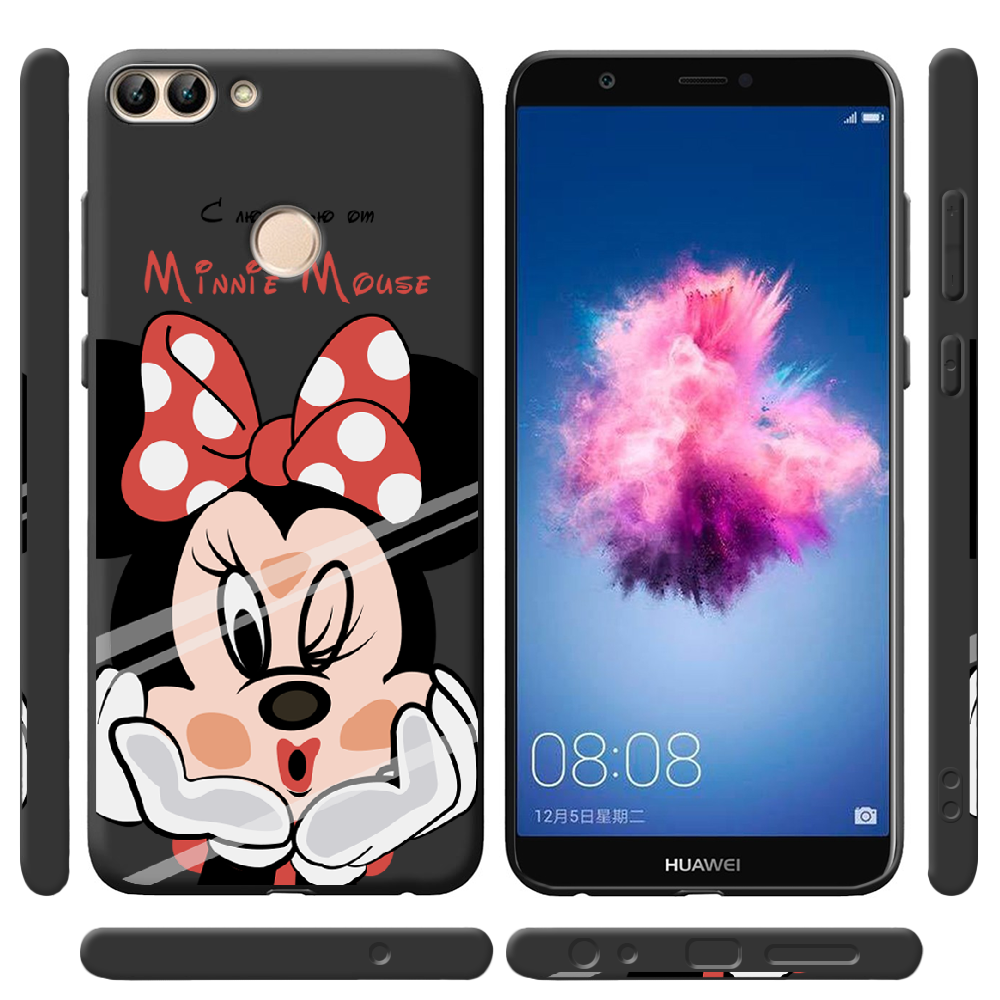 Чехол Boxface Huawei P Smart Lady M Чорний силікон (32669-cc59-41523) - фото 2