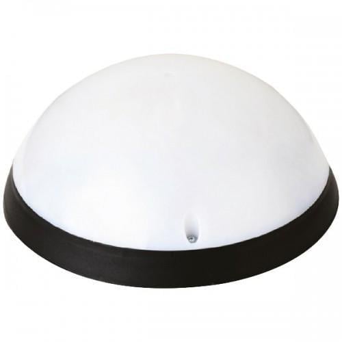 Світильник пластиковий HOROZ ELECTRIC Акуа Повний Місяць Опал Е27 230V IP54 Чорний (400-123-115)