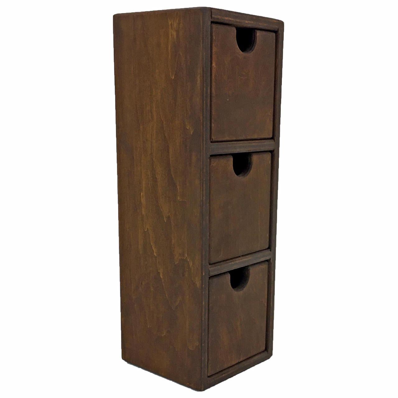 Мини-комод из дерева Лумут Капучино (МНК-000809)