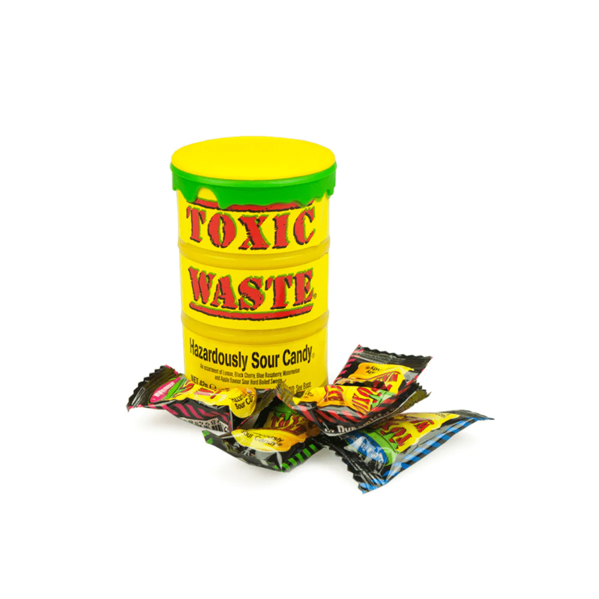 Конфеты Toxic Waste yellow Drum 42 г (fdbvsdf)