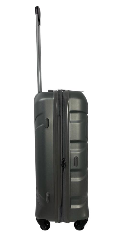 Валіза середня Airtex 748 полікарбонат M Сірий - фото 4