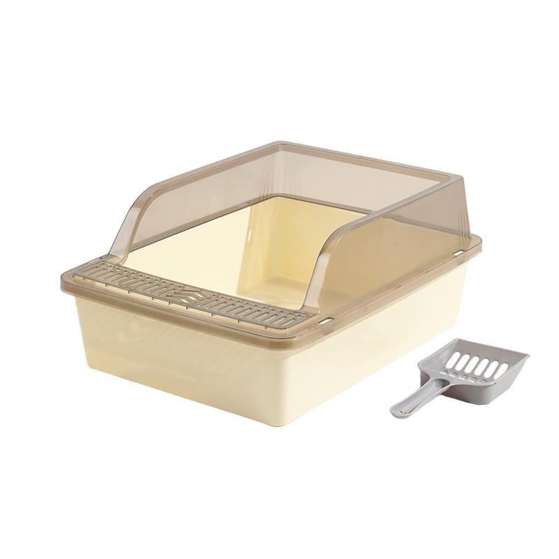 Лоток для котов Taotaopets 263303 с лопаткой Yellow (31457476)