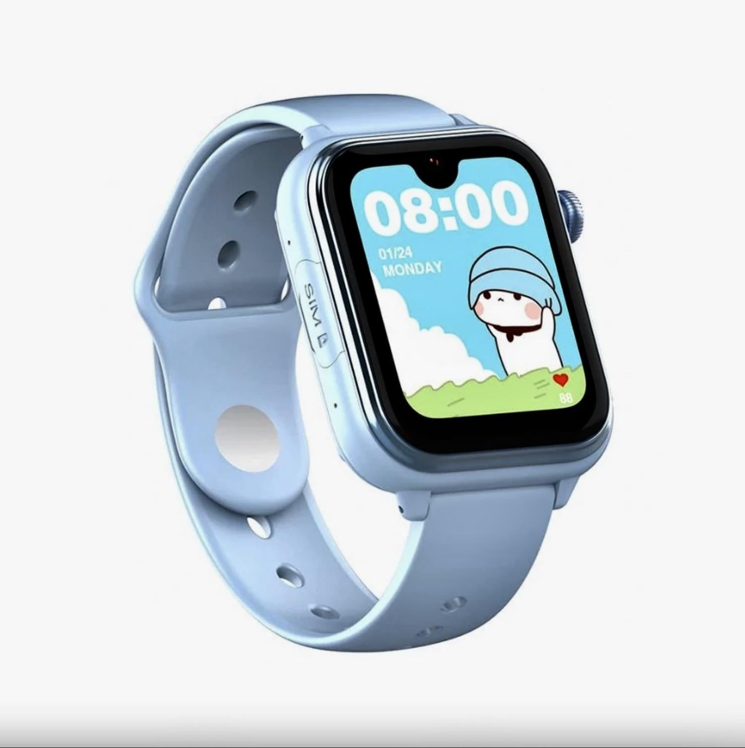Смарт-годинник з GPS для дітей Wonlex KT37 8GB Blue — фото 3