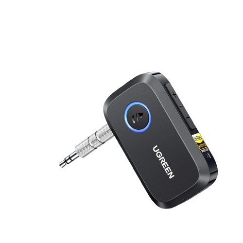 Адаптер UGREEN BT509 Bluetooth 6.0 с LDAC BT50 Hi-Res 3,5-мм AUX Black (55546)