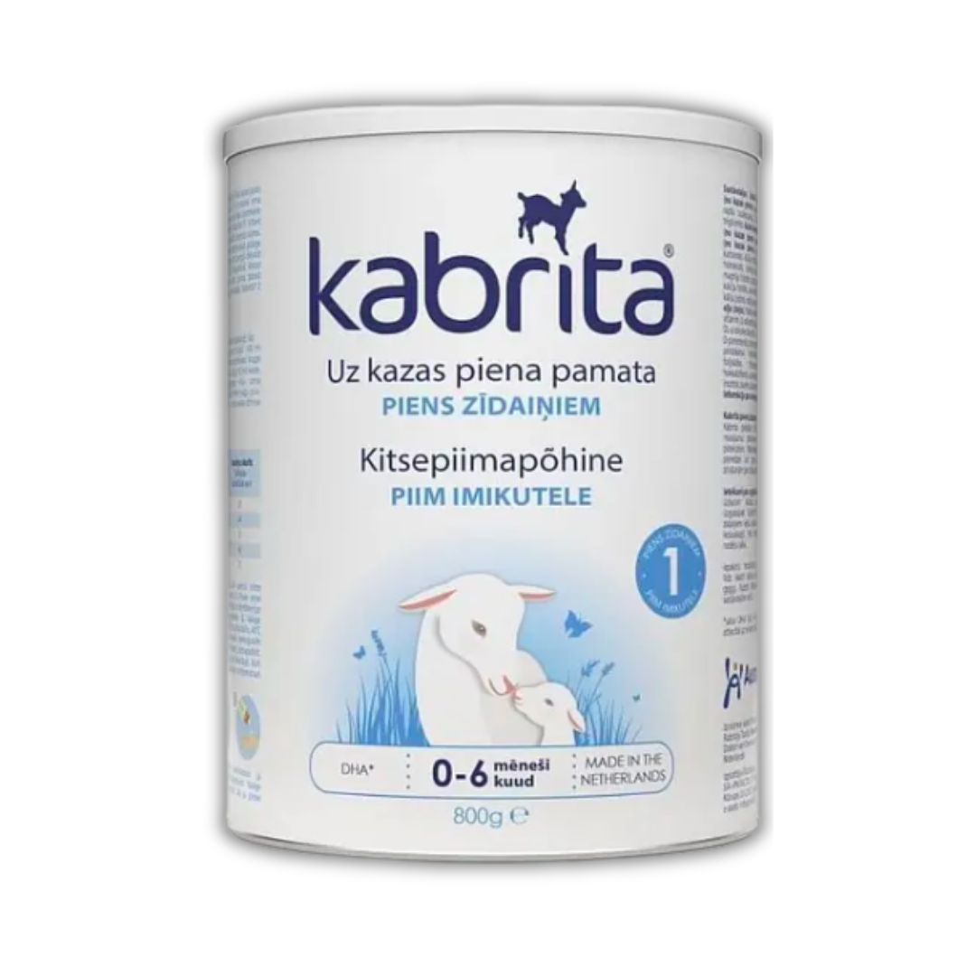 Детская смесь молочная KABRITA 1 0-6 мес на основе козьего молока 800 г (8716677008608)