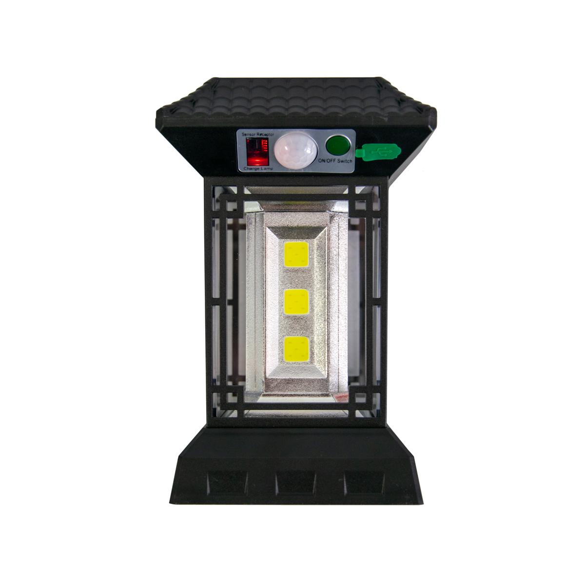 Фонарь кемпинговый Lamp CL-T60 Solar Powered на солнечной батарее Black (1010381)