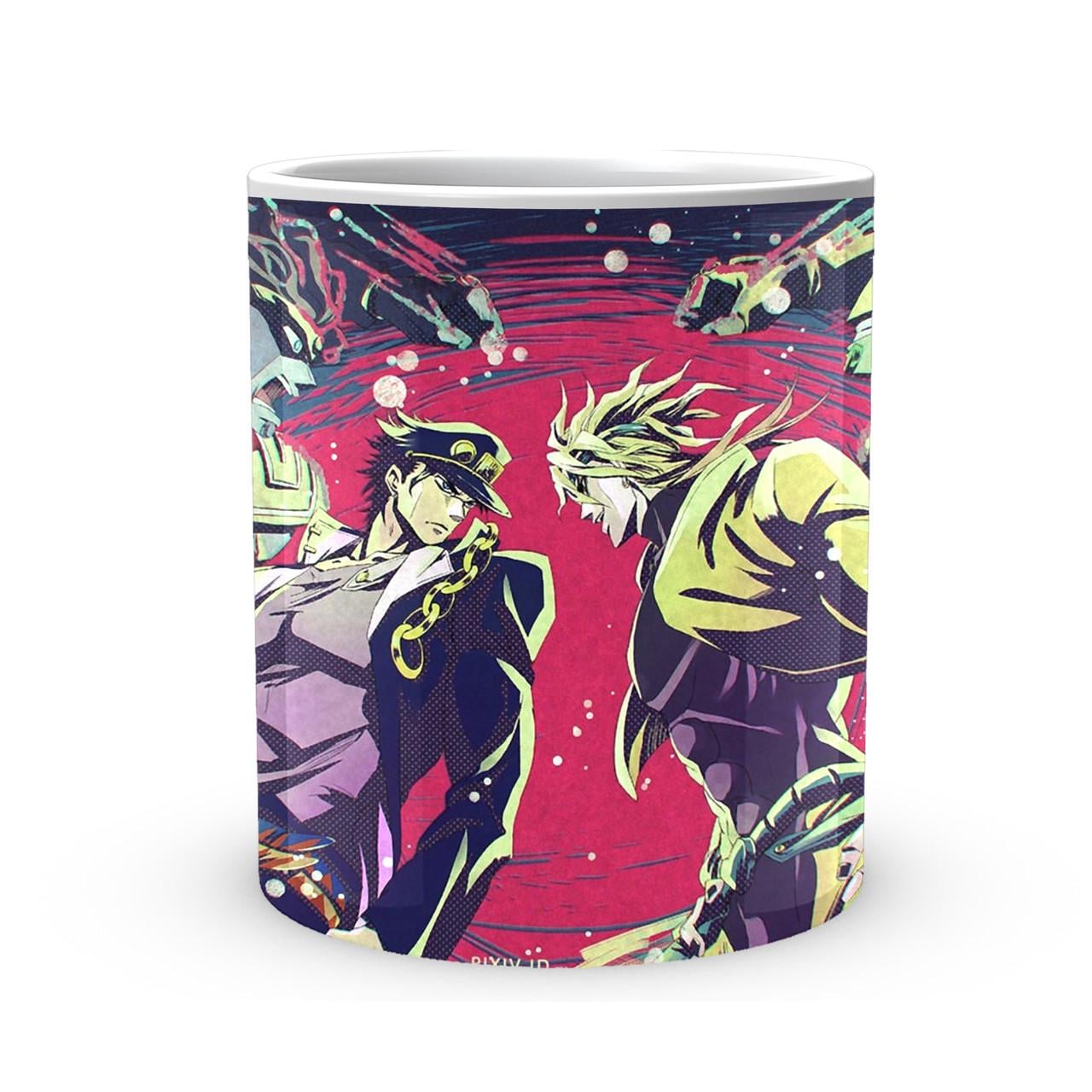 Чашка Gee! Невероятные приключения ДжоДжо JoJo's Bizarre Adventure Джотаро и Дио Бой JJ 02.426