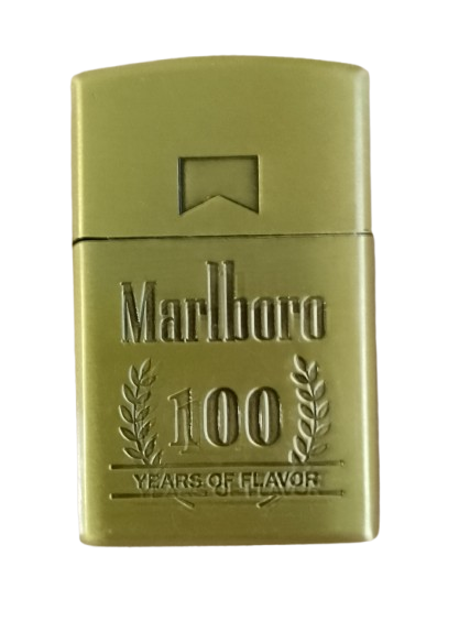 Запальничка газова кремнієва Марки сигарет HL-486 Marlboro Бронзовий (3577С)
