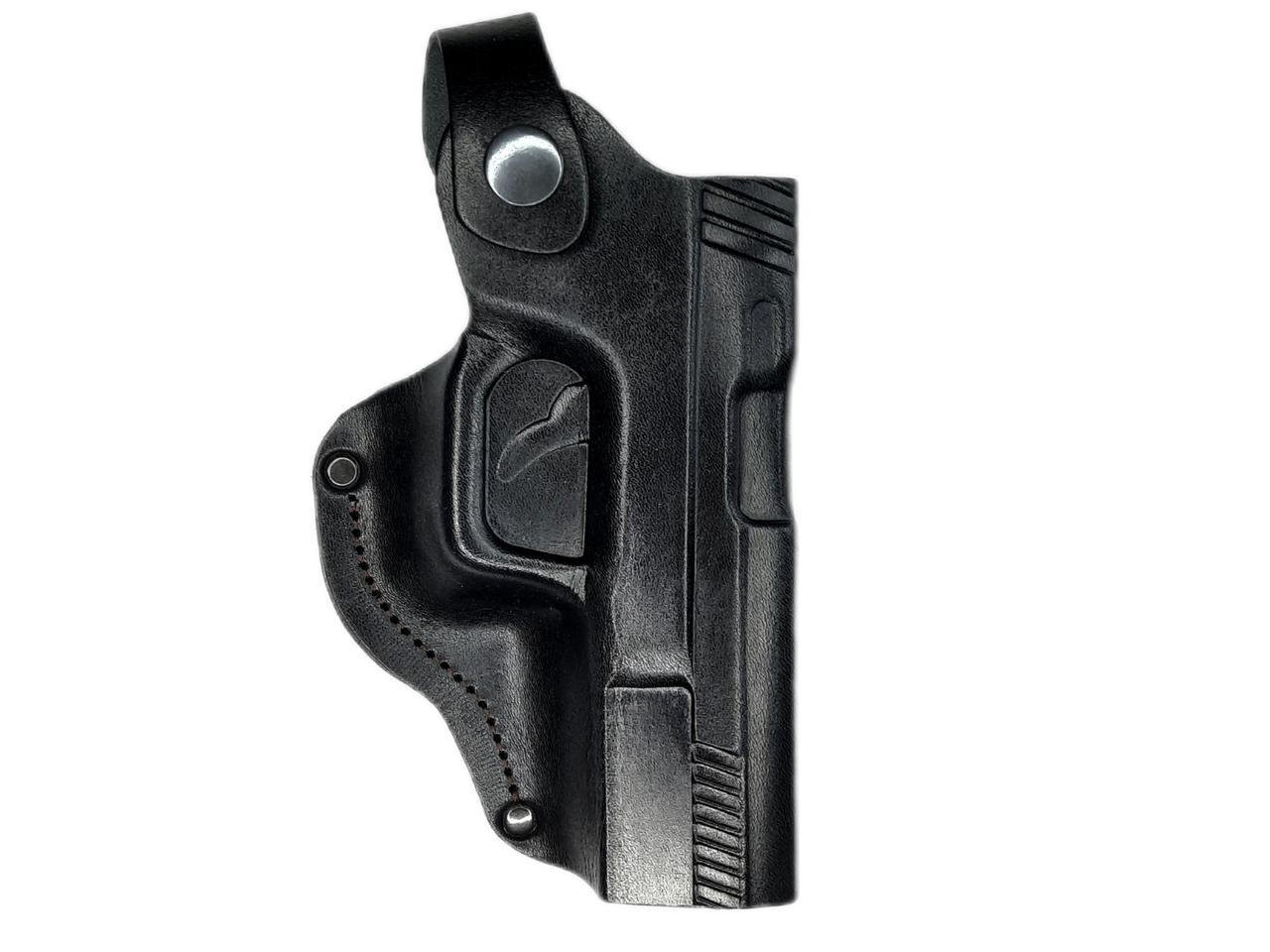 Кобура поясная Glock 17 формованная кожа Черный (26068442)