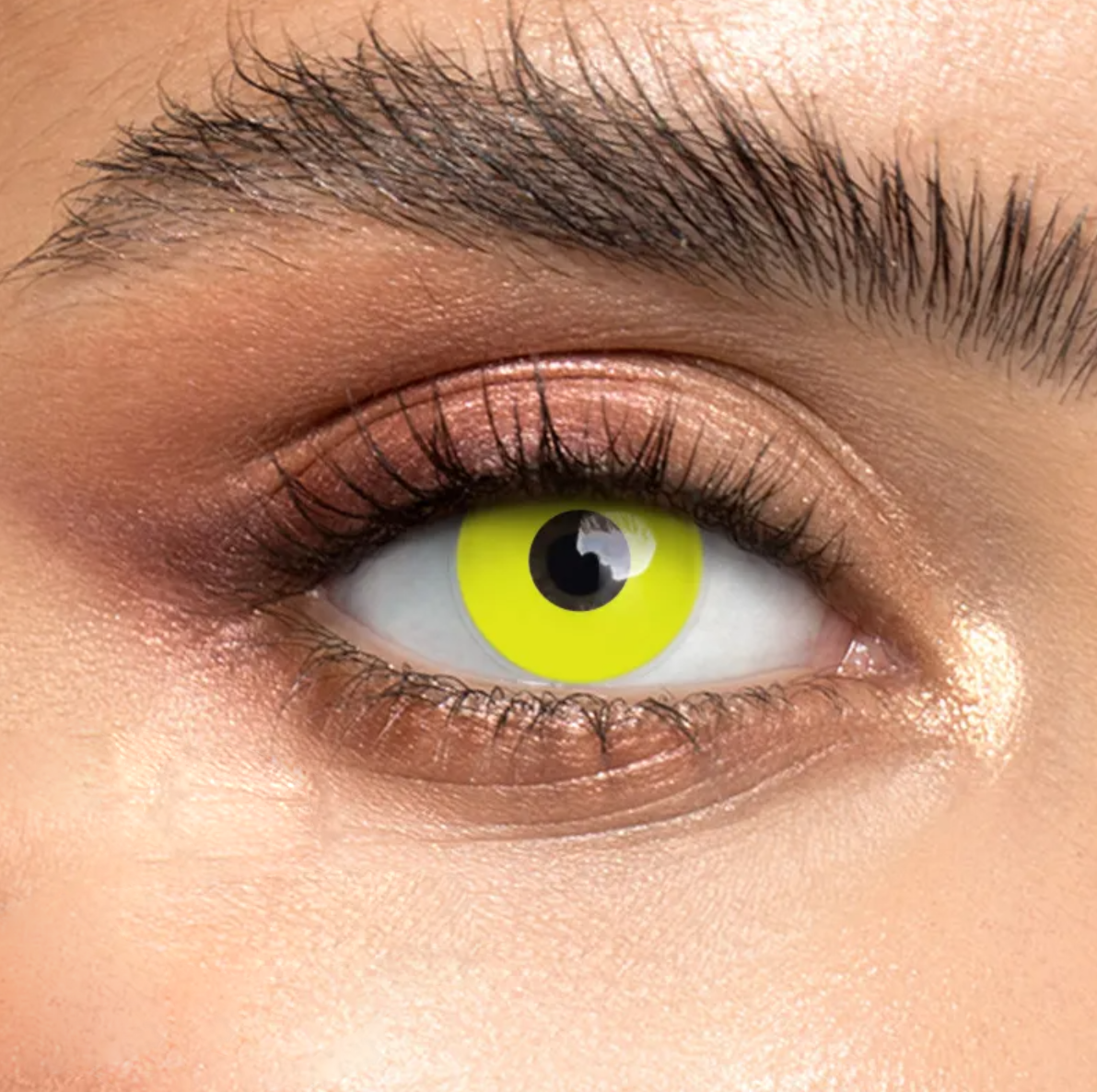 Контактні лінзи жовті Elite Lens Елоу +0,00 14,5 мм 2 шт. Жовтий (25917983)