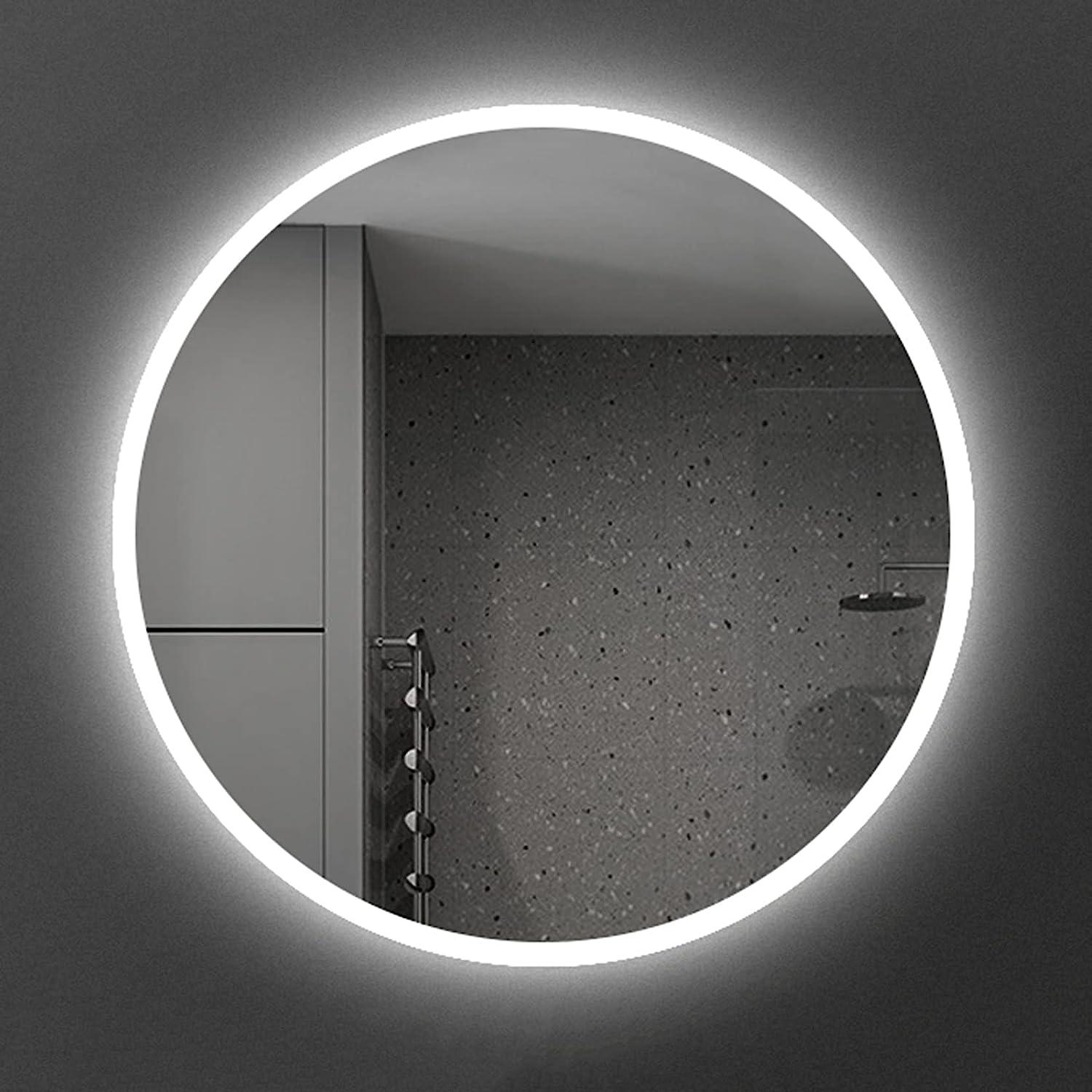 Зеркало Dim Dzerkal FORIA с LED-подсветкой 80х80 см (12826)