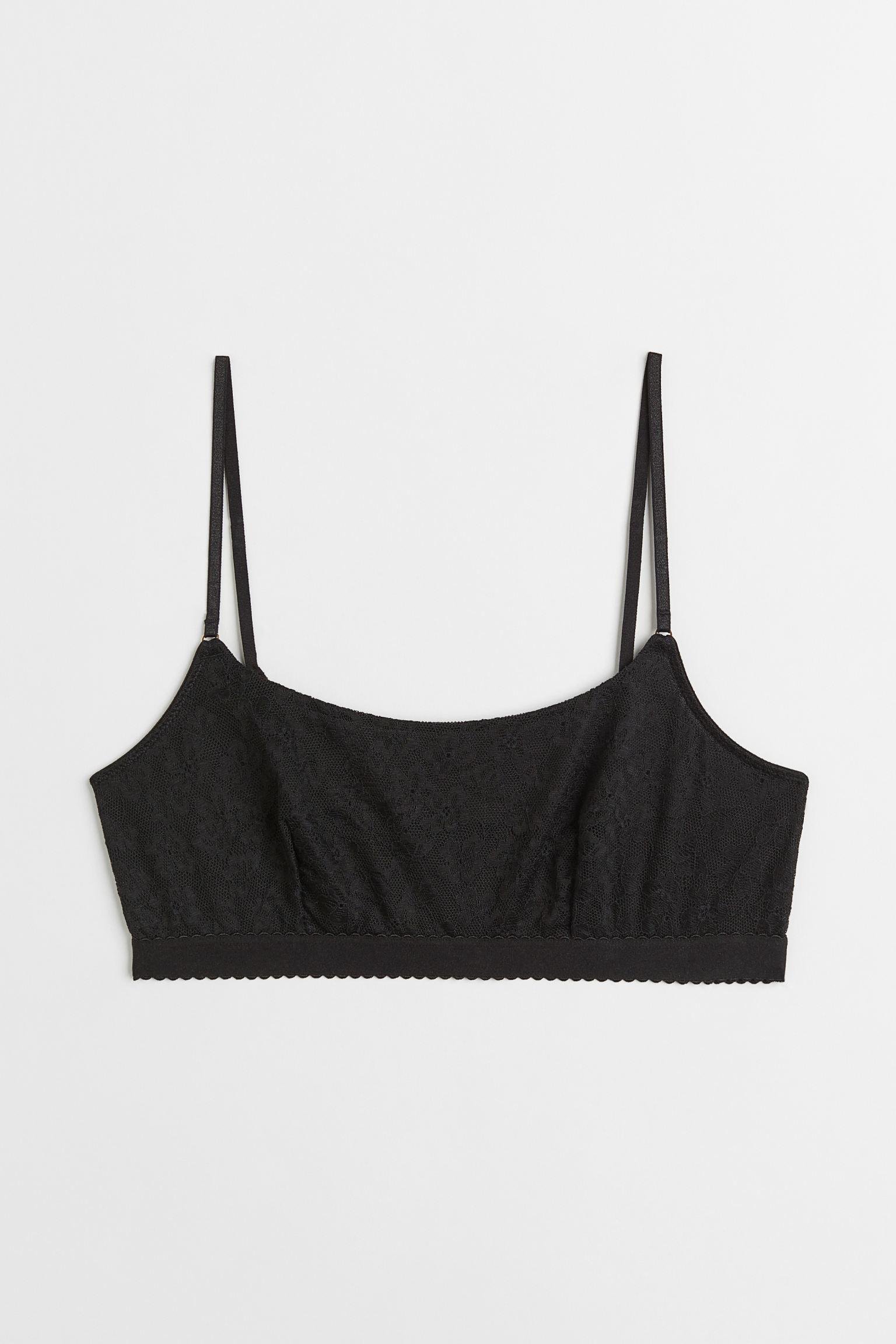 Бюстгальтер H&M XS Чорний (PP25081057672)