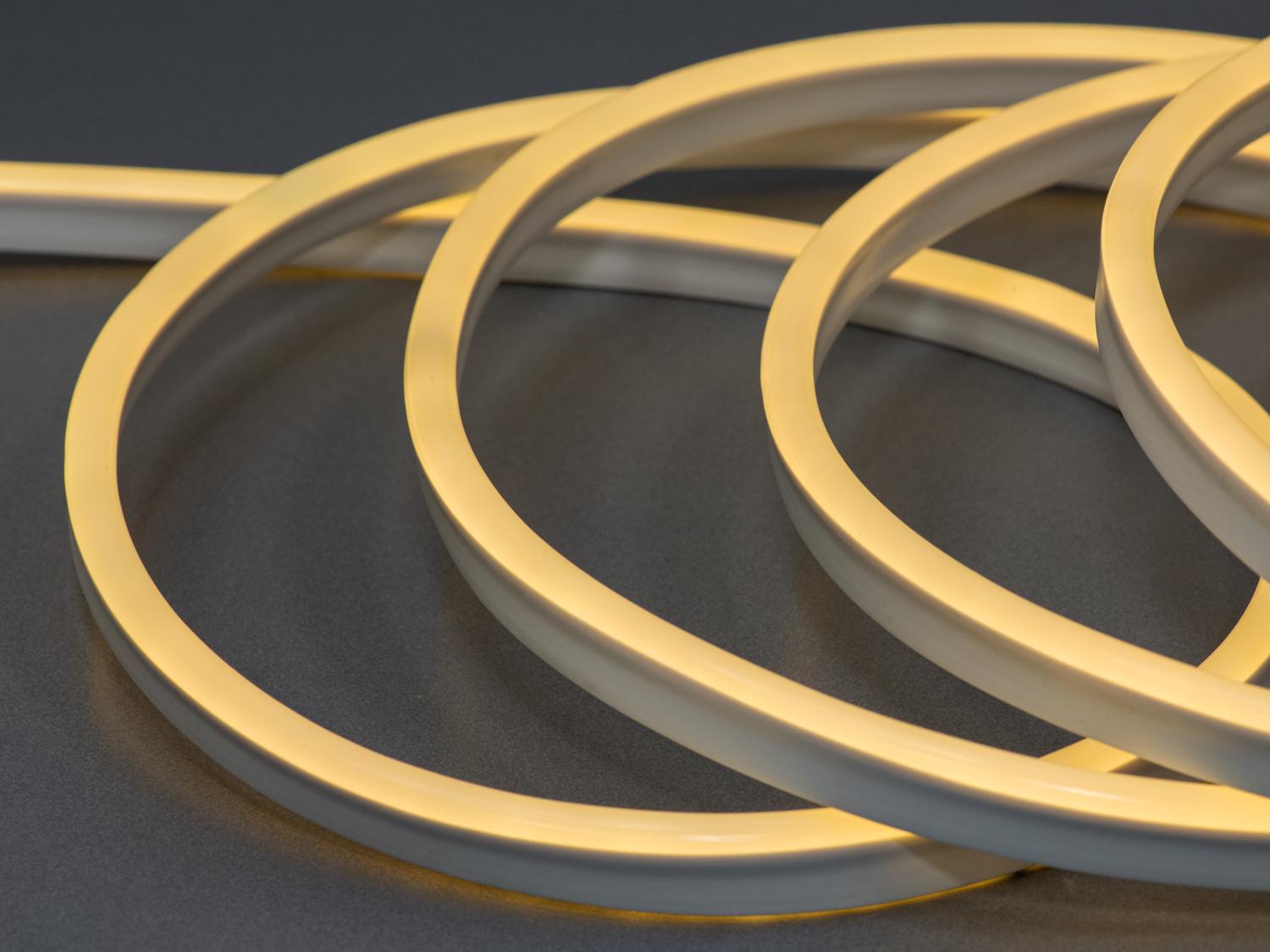 Світлодіодна стрічка NEON 220 В герметичний 7x15 мм Теплий (P220-NEON-WW-65-7) - фото 2 Світлодіодна стрічка NEON 220 В герметичний 7x15 мм Теплий (P220-NEON-WW-65-7) - фото 2