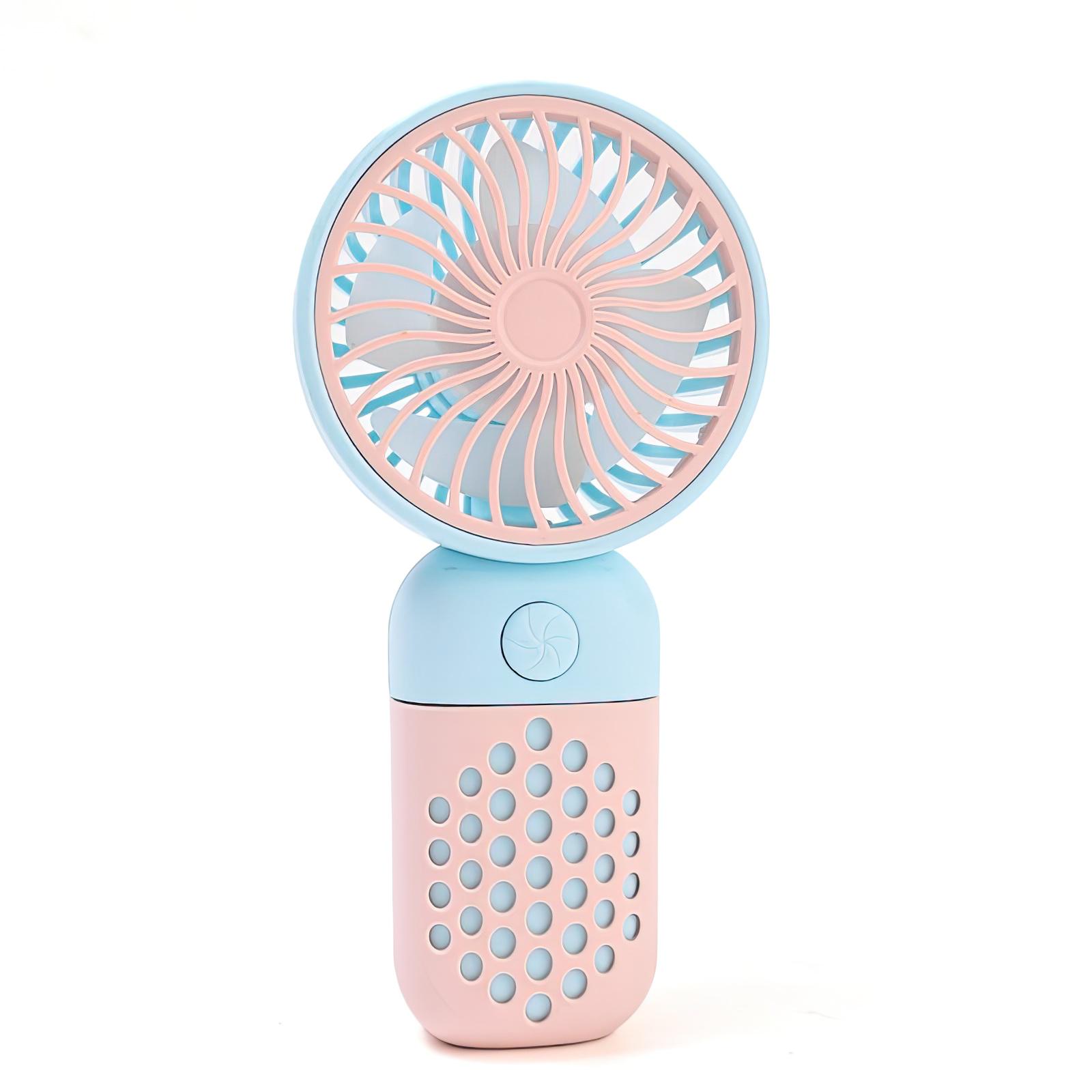 Вентилятор портативный Mini Fan Z8 Голубой/Розовый (1010108-Other-1)