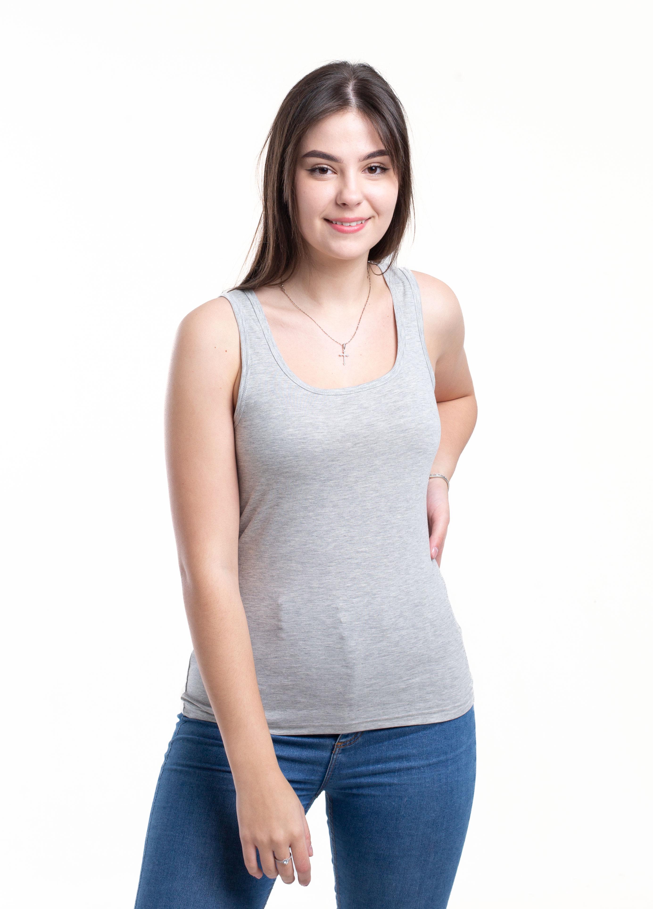 Майка женская Наталюкс XL Серый (4121322045051)