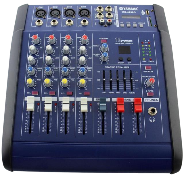 Микшерный пульт MIXER BT 4200D 4CH Bluetooth (1756375386)