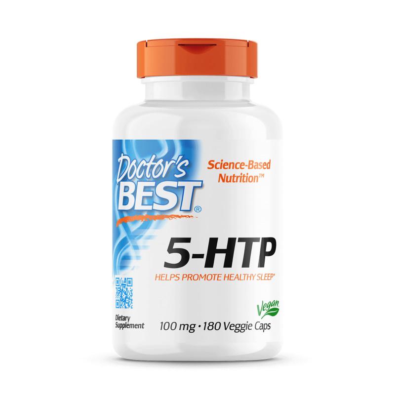 Амінокислота Doctor's Best 5-HTP 100 мг 180 вегакапс. (5295)