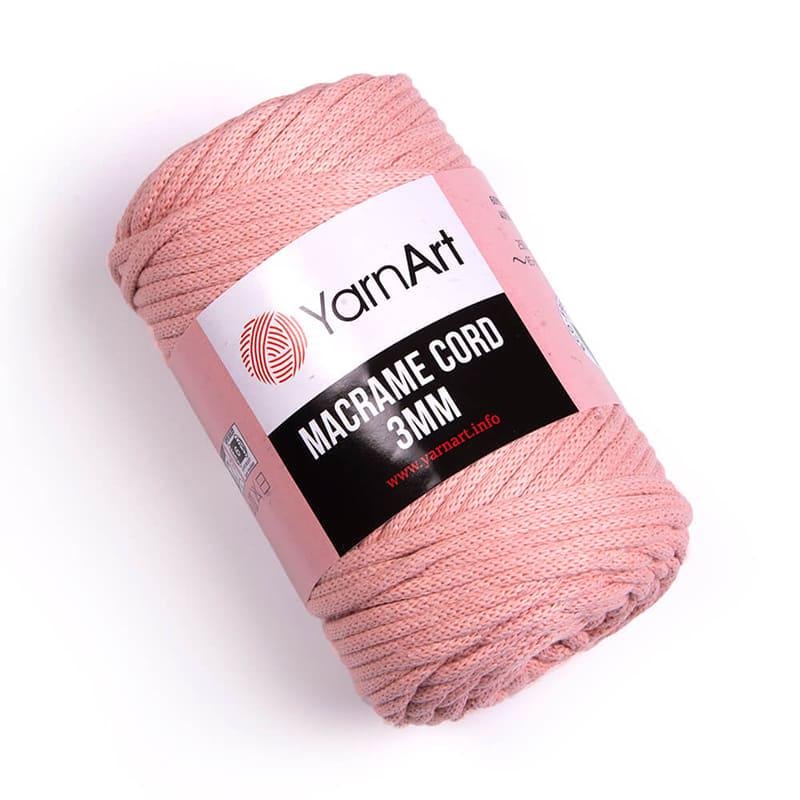 Пряжа YarnArt Macrame Cord 3mm 767 Малиновый