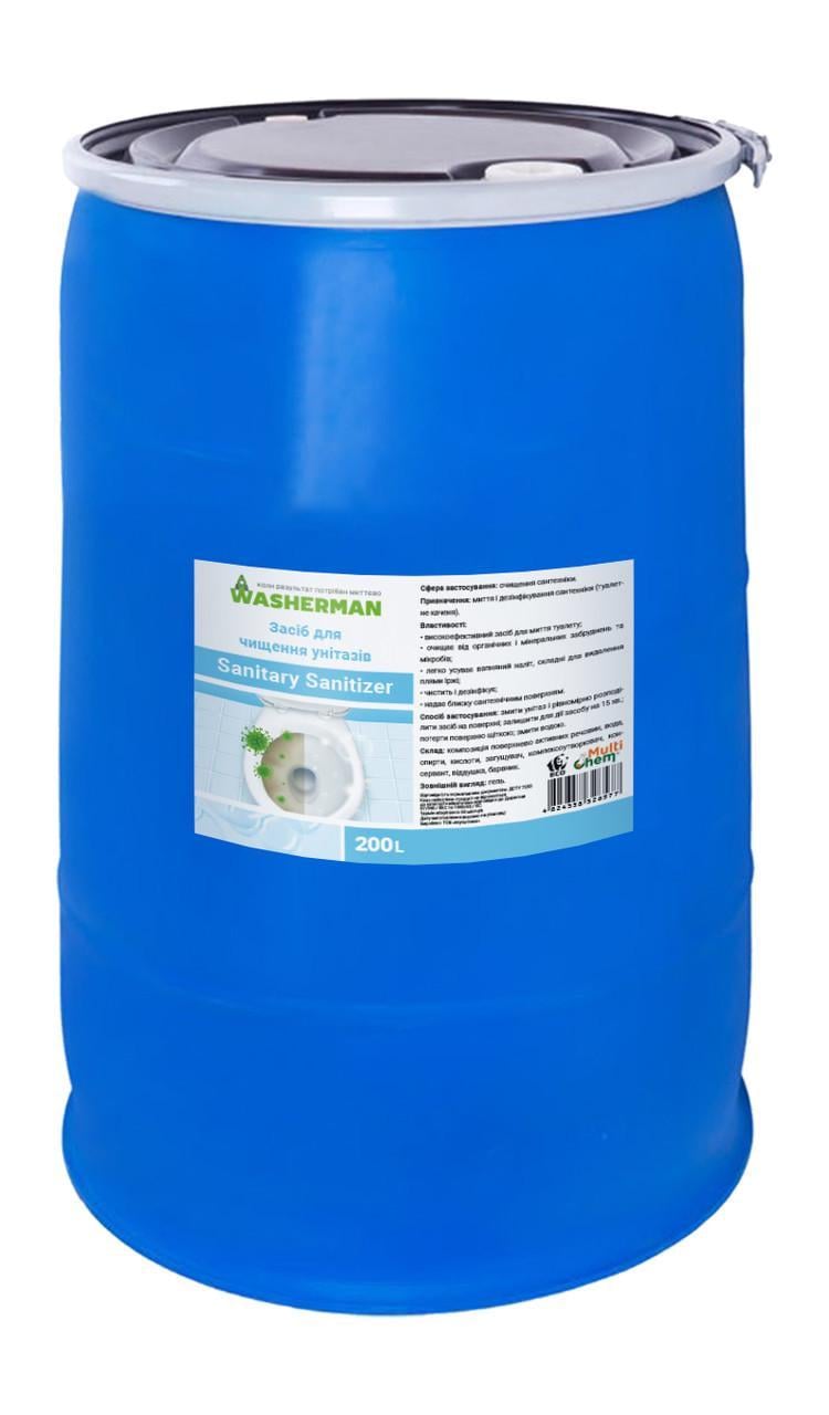 Средство для чистки унитазов Sanitary Sanitizer 200 л (23919413)
