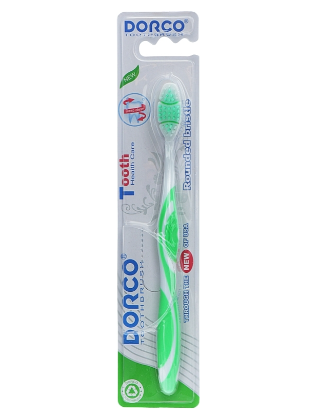 Зубна щітка Dorco середня з гнучкою голівкою (6928158550021) - фото 1