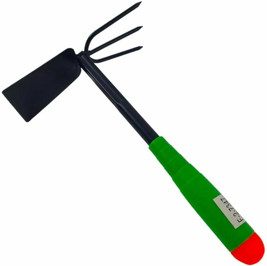 Ручная сапа-культиватор садовая двухсторонняя с пластиковой ручкой (25803272) Ручная сапа-культиватор садовая двухсторонняя с пластиковой ручкой (25803272)