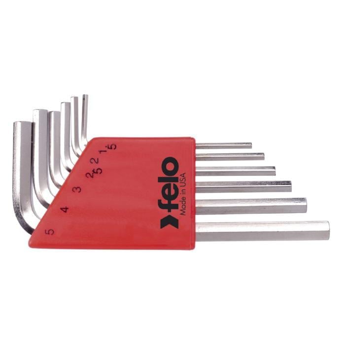 Набір шестигранних ключів Felo 34500601 6 шт. 1.5/2.0/2.5/3.0/4.0/5.0 мм (14956)