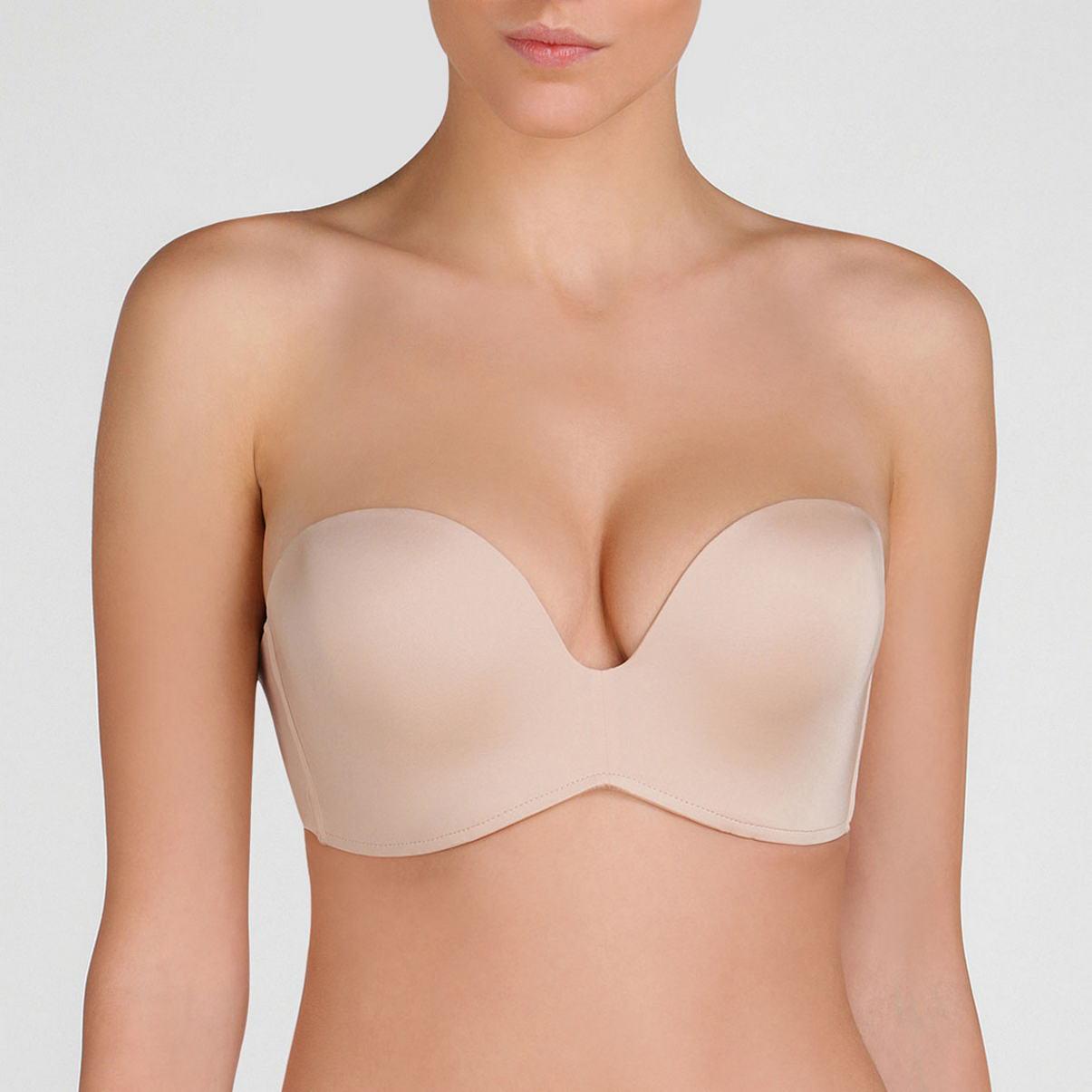 Бюстгальтер бандо Wonderbra Ultimate Strapless 00 C85 Телесный - фото 2