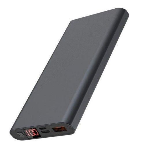 Повербанк BYZ W6 10000mAh Type-C Gun Metal