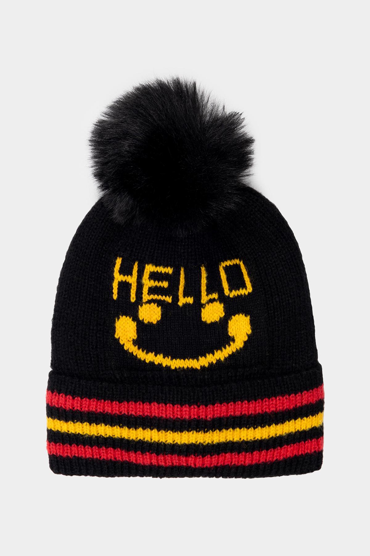 Шапка для мальчика 52-54 см Черный (ЦБ-00228177)