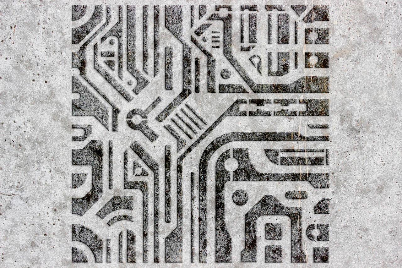 Трафарет DFA Loft 23 многоразовый для декоративной штукатурки (L00029)