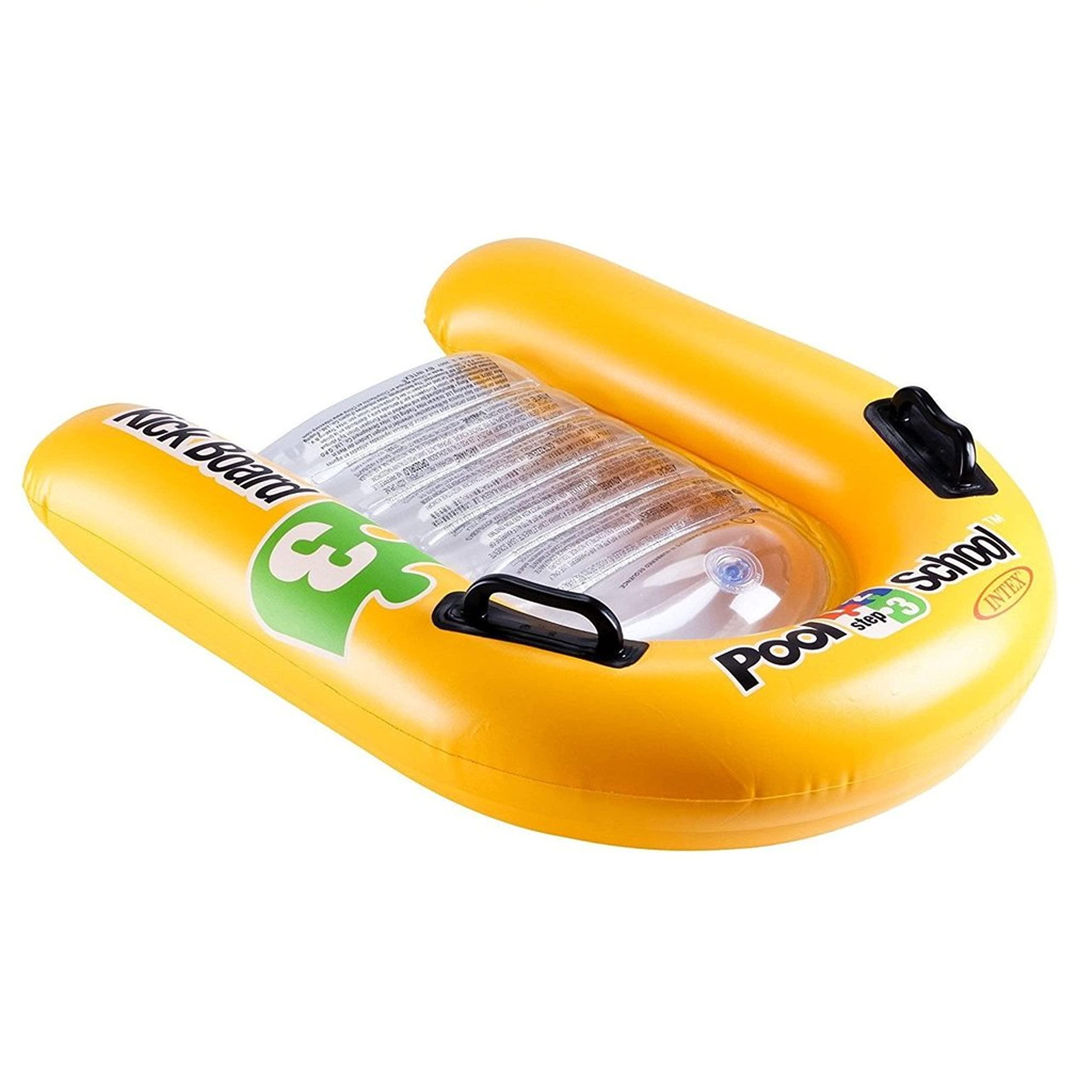 Плот Intex 79х76 см Желтый (58167)