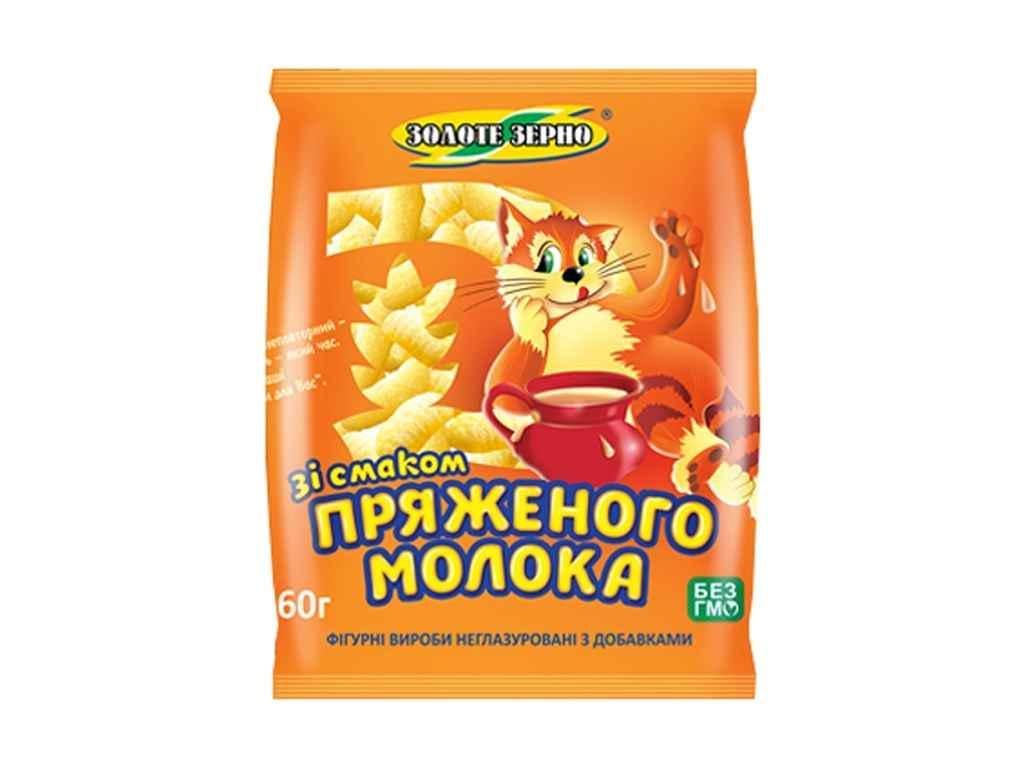 Фигурные изделия Золотое Зерно С пряженым молоком 60 г (865639)