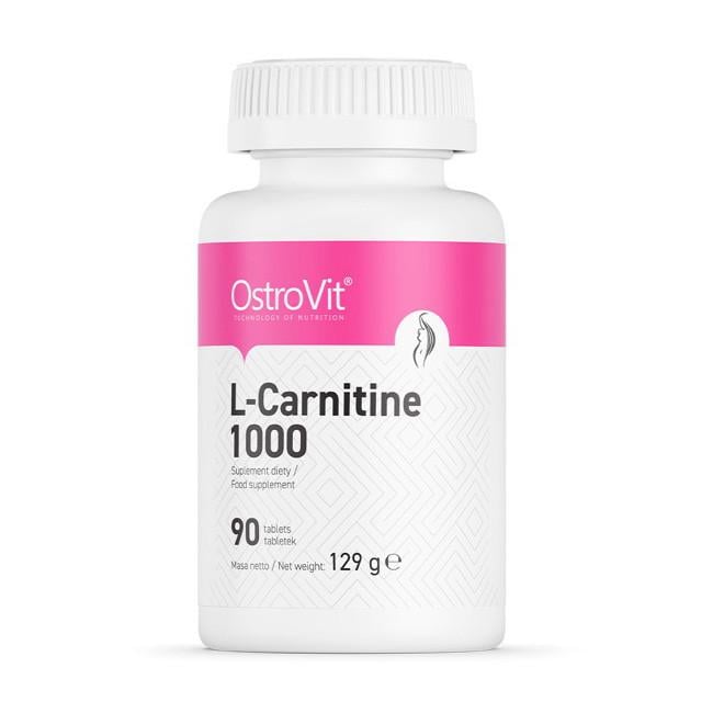 Карнитин OstroVit L-Carnitine 1000 90 капс. (08367-01)