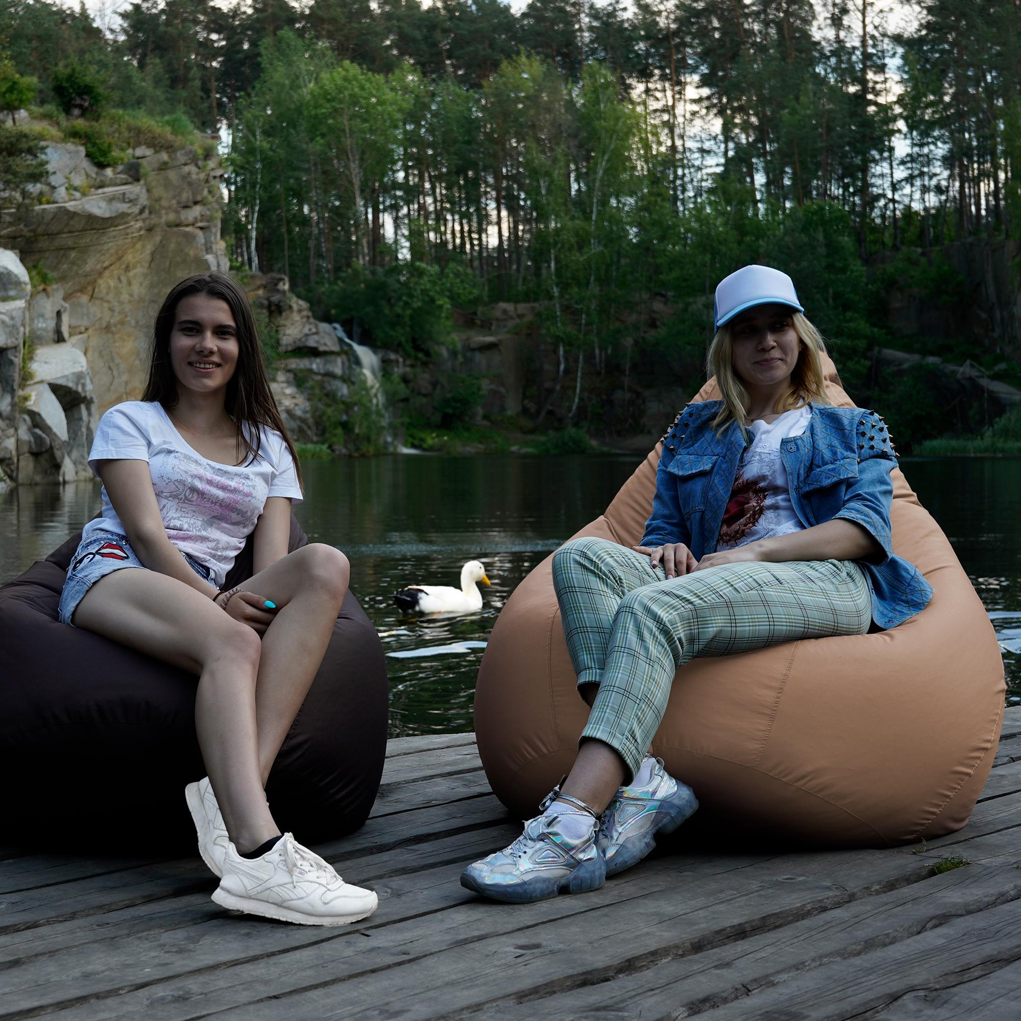 Кресло-мешок Студия Комфорта Груша оксфорд флекс 150х100 см Бежевый (9012314) - фото 6 Кресло-мешок Студия Комфорта Груша оксфорд флекс 150х100 см Бежевый (9012314) - фото 6