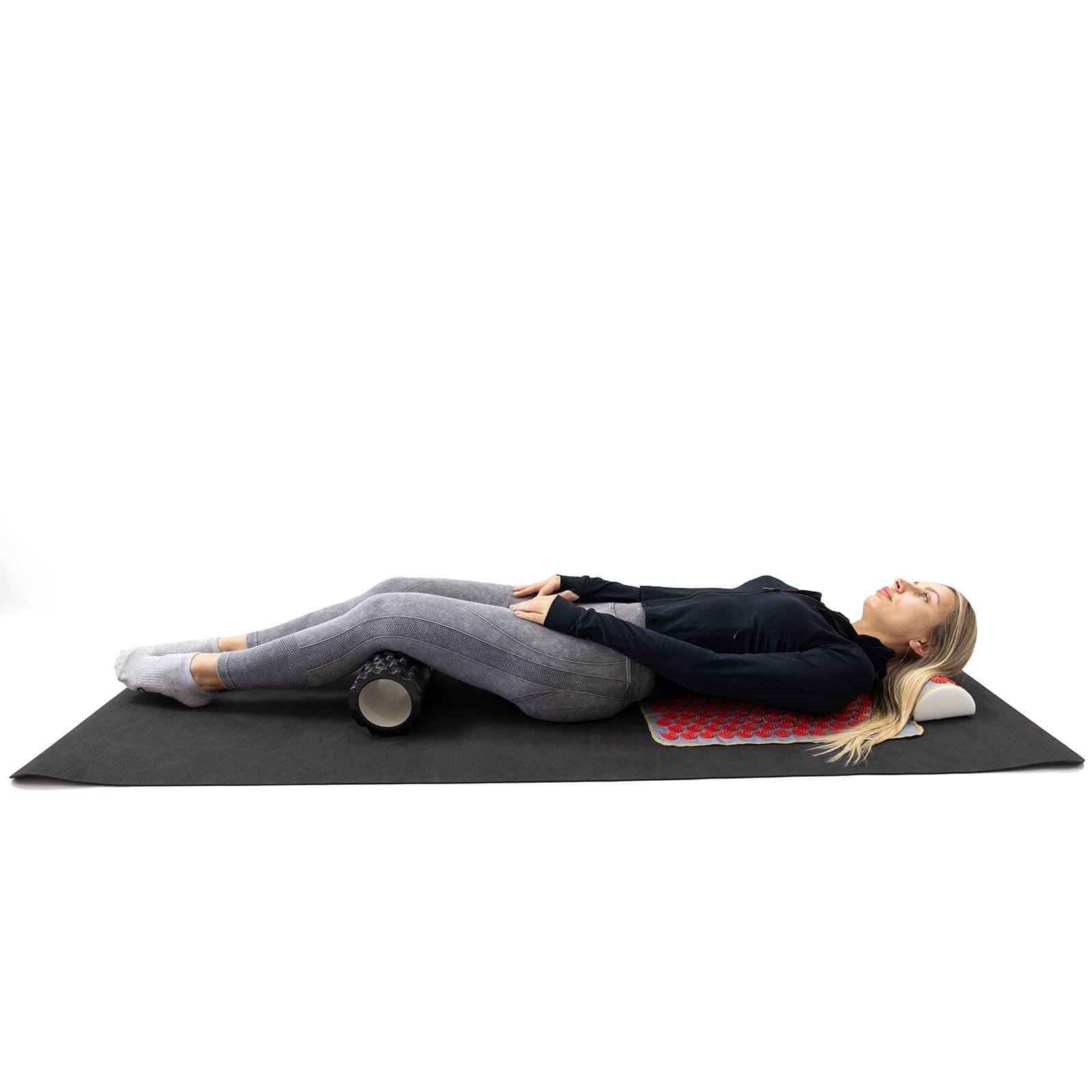 Набор OSPORT Set 111 коврик для йоги/аппликатор Кузнецова/массажный ролик (n-0144-01-0307-01) - фото 4