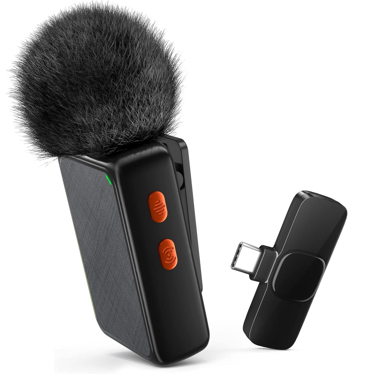 Микрофон беспроводной петличный Savetek P38 Type-C для Android смартфона/планшета до 20 м - фото 2