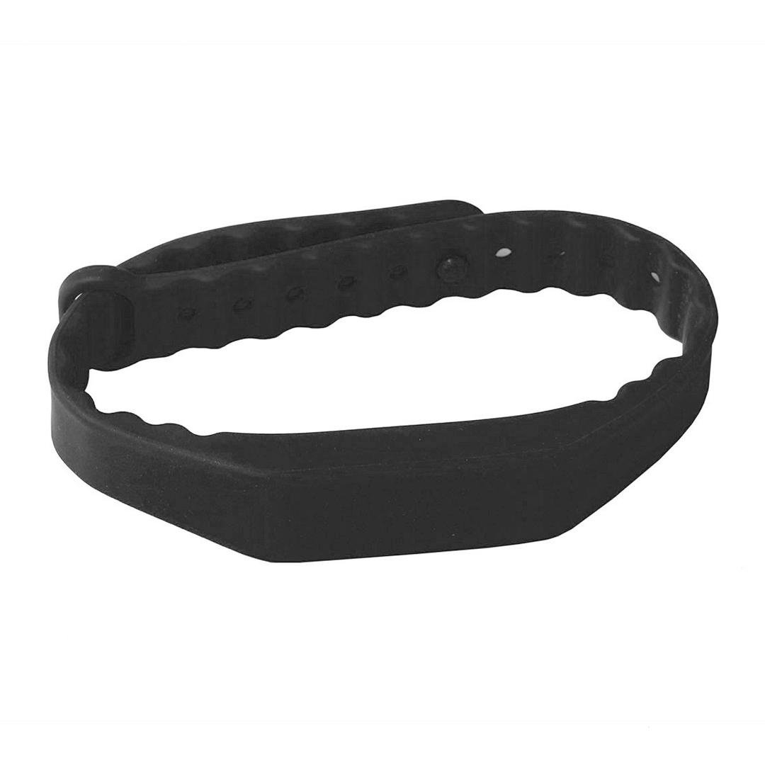 Браслет силіконовий Ardix з чіпом Mifare Ultralight EV1 100 шт. Чорний (04-028-BK)