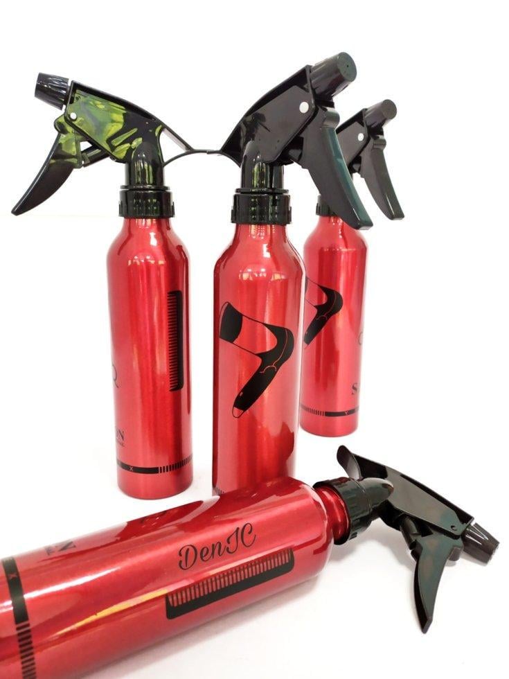 Пульверизатор парикмахерский алюминиевый ДенІС professional 260 мл Красный (1453071757) - фото 7 Пульверизатор парикмахерский алюминиевый ДенІС professional 260 мл Красный (1453071757) - фото 7